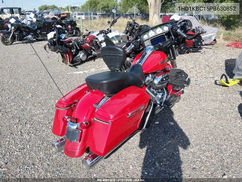 2023 Harley-Davidson Flhx VIN: 1HD1KBC15PB630852 Lot: 45553636