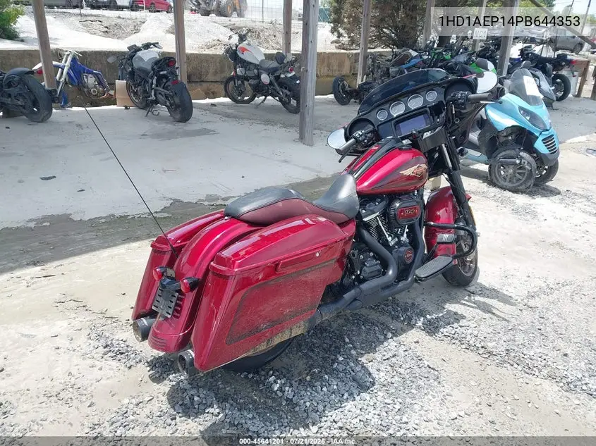 2023 Harley-Davidson Flhxsanv VIN: 1HD1AEP14PB644353 Lot: 45641201