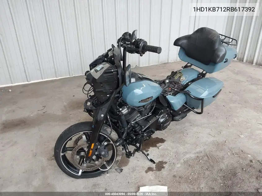 2024 Harley-Davidson Flhx VIN: 1HD1KB712RB617392 Lot: 45043094