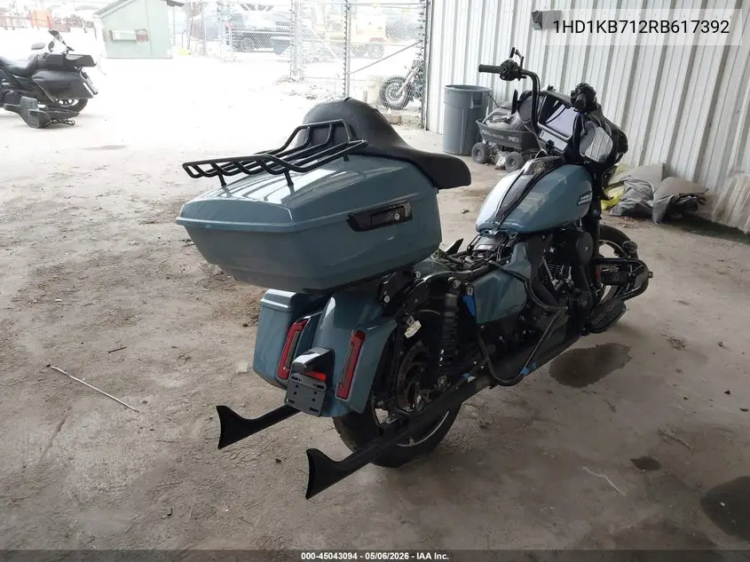 2024 Harley-Davidson Flhx VIN: 1HD1KB712RB617392 Lot: 45043094