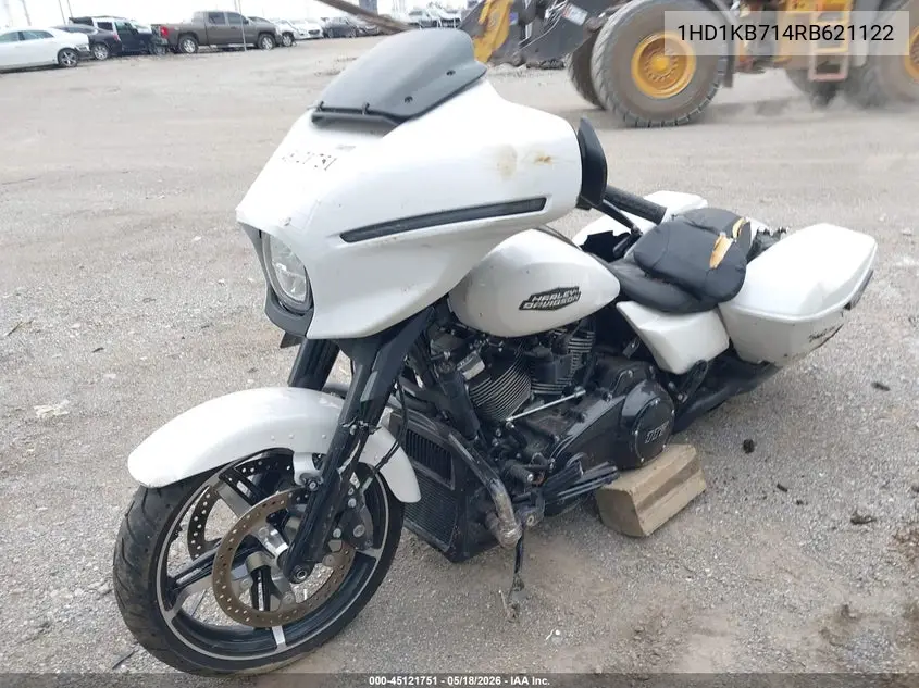 2024 Harley-Davidson Flhx VIN: 1HD1KB714RB621122 Lot: 45121751