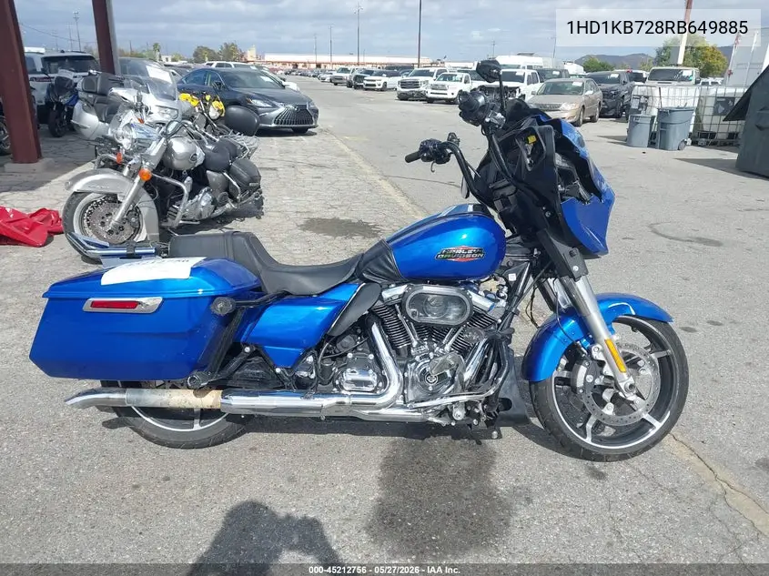 2024 Harley-Davidson Flhx VIN: 1HD1KB728RB649885 Lot: 45212756
