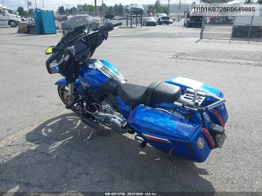 2024 Harley-Davidson Flhx VIN: 1HD1KB728RB649885 Lot: 45212756