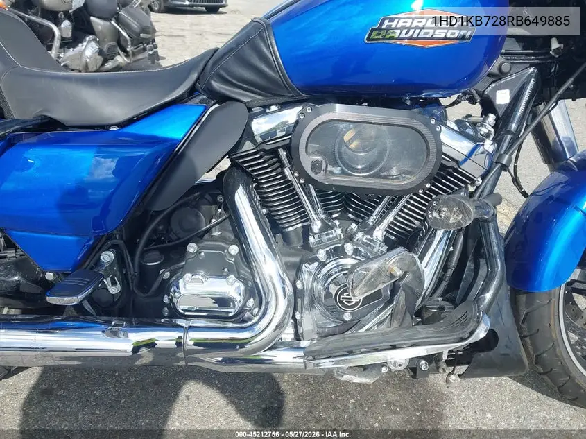 2024 Harley-Davidson Flhx VIN: 1HD1KB728RB649885 Lot: 45212756
