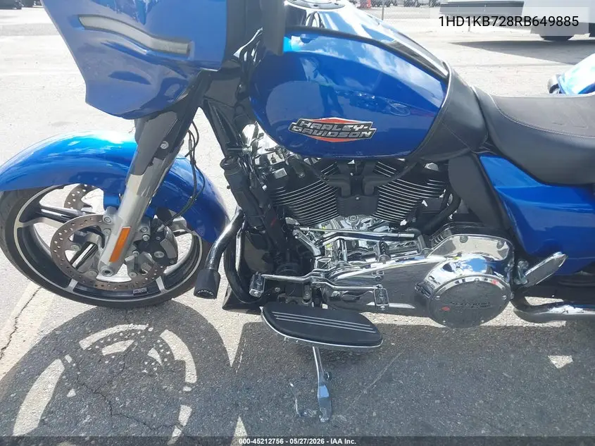 2024 Harley-Davidson Flhx VIN: 1HD1KB728RB649885 Lot: 45212756
