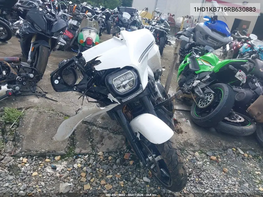 2024 Harley-Davidson Flhx VIN: 1HD1KB719RB630883 Lot: 45219602