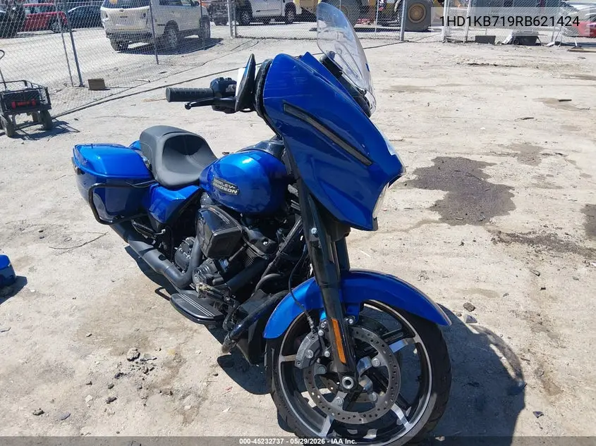 2024 Harley-Davidson Flhx VIN: 1HD1KB719RB621424 Lot: 45232737