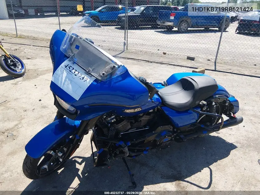 2024 Harley-Davidson Flhx VIN: 1HD1KB719RB621424 Lot: 45232737