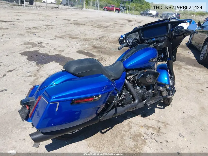 2024 Harley-Davidson Flhx VIN: 1HD1KB719RB621424 Lot: 45232737