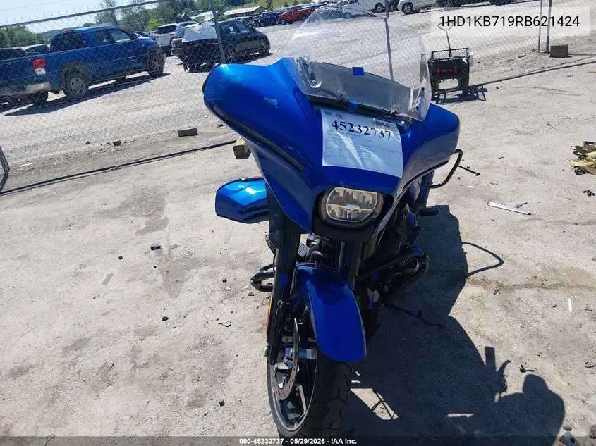 2024 Harley-Davidson Flhx VIN: 1HD1KB719RB621424 Lot: 45232737