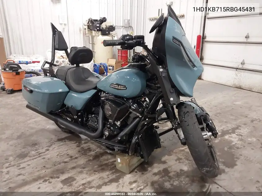 2024 Harley-Davidson Flhx VIN: 1HD1KB715RB645431 Lot: 45299183
