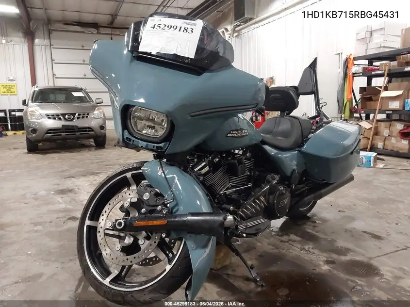 2024 Harley-Davidson Flhx VIN: 1HD1KB715RB645431 Lot: 45299183