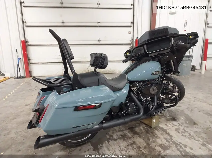 2024 Harley-Davidson Flhx VIN: 1HD1KB715RB645431 Lot: 45299183