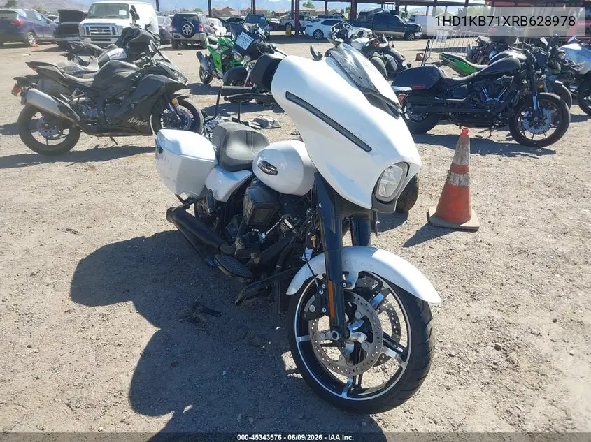 2024 Harley-Davidson Flhx VIN: 1HD1KB71XRB628978 Lot: 45343576