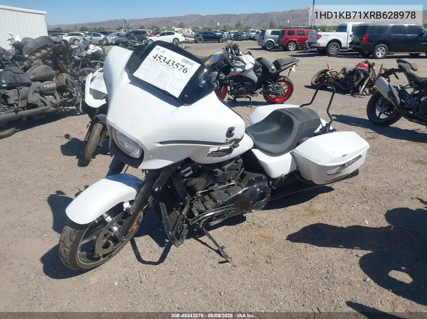 2024 Harley-Davidson Flhx VIN: 1HD1KB71XRB628978 Lot: 45343576