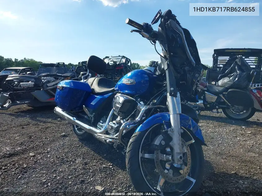 2024 Harley-Davidson Flhx VIN: 1HD1KB717RB624855 Lot: 45384610