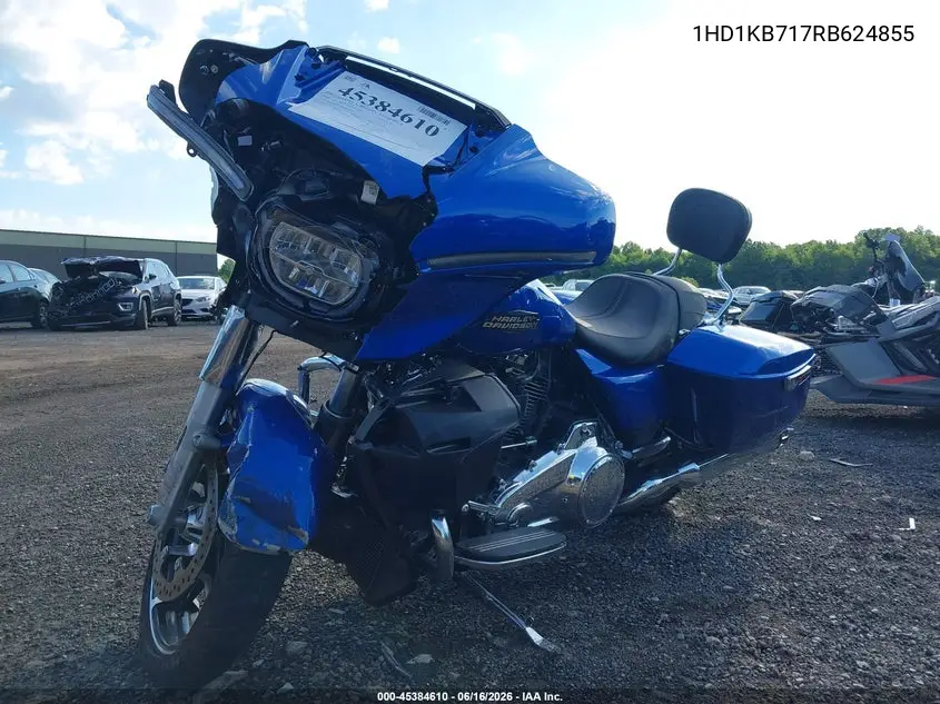 2024 Harley-Davidson Flhx VIN: 1HD1KB717RB624855 Lot: 45384610
