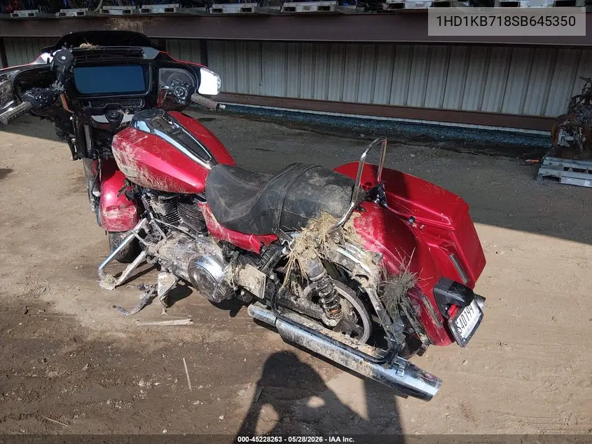 2025 Harley-Davidson Flhx VIN: 1HD1KB718SB645350 Lot: 45228263