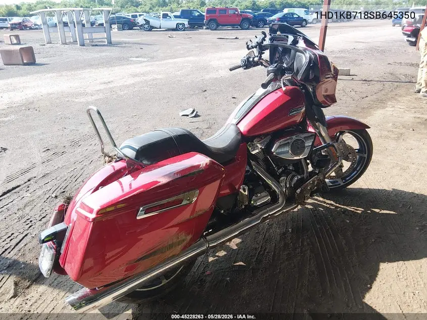 2025 Harley-Davidson Flhx VIN: 1HD1KB718SB645350 Lot: 45228263
