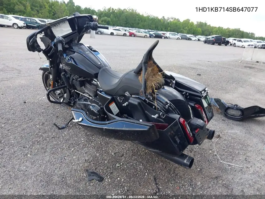 2025 Harley-Davidson Flhx VIN: 1HD1KB714SB647077 Lot: 45429751