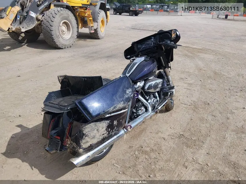 2025 Harley-Davidson Flhx VIN: 1HD1KB713SB630111 Lot: 45432427