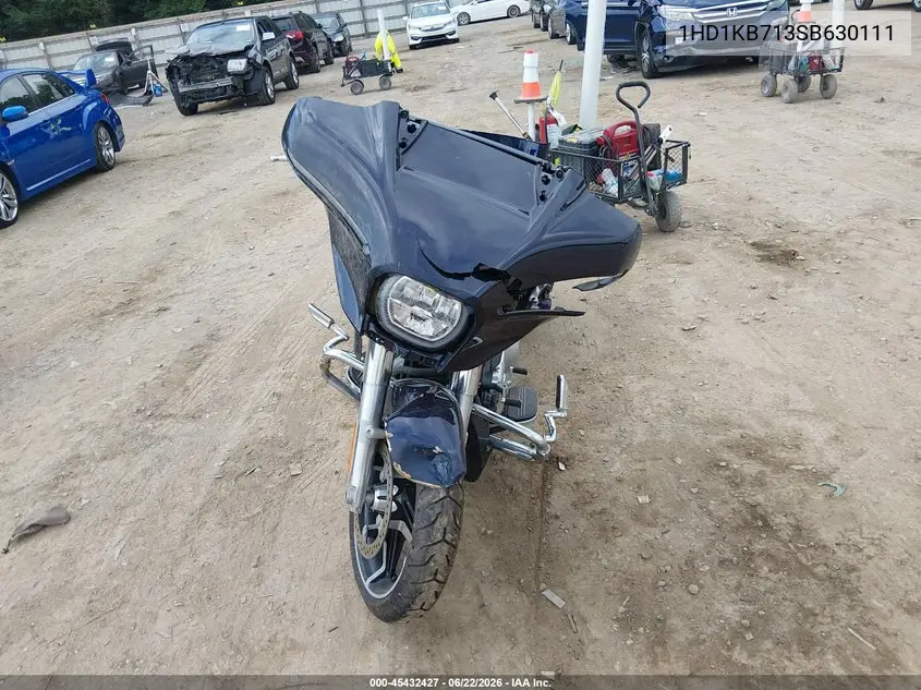 2025 Harley-Davidson Flhx VIN: 1HD1KB713SB630111 Lot: 45432427