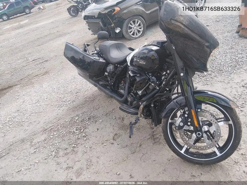 2025 Harley-Davidson Flhx VIN: 1HD1KB716SB633326 Lot: 45545992