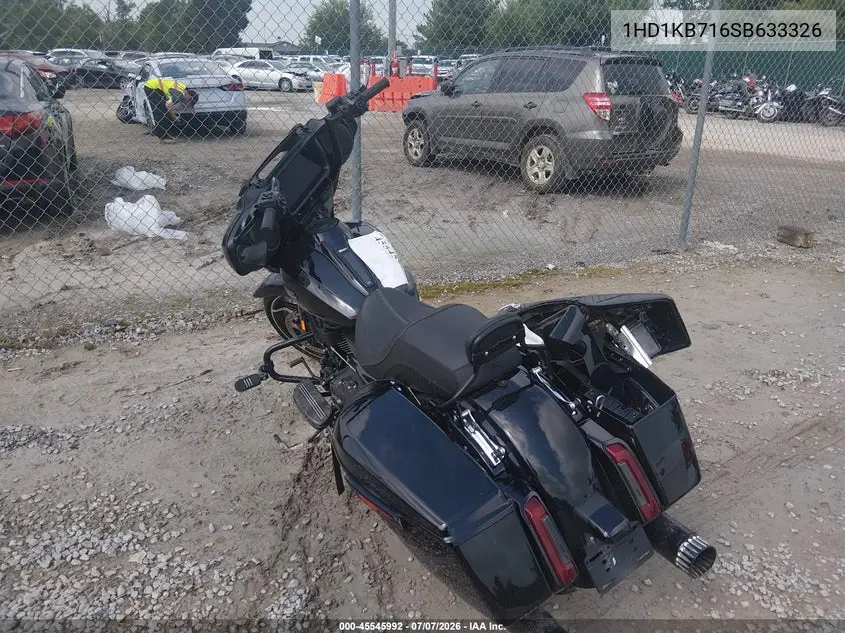 2025 Harley-Davidson Flhx VIN: 1HD1KB716SB633326 Lot: 45545992