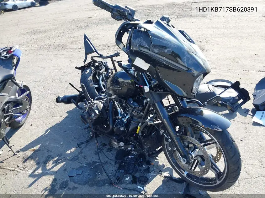 2025 Harley-Davidson Flhx VIN: 1HD1KB717SB620391 Lot: 45560529