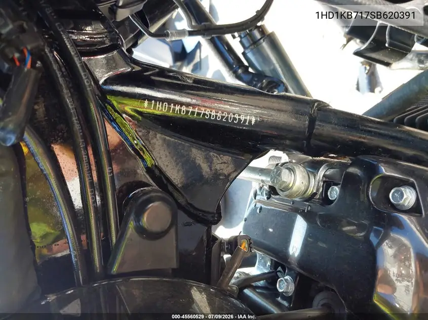 2025 Harley-Davidson Flhx VIN: 1HD1KB717SB620391 Lot: 45560529