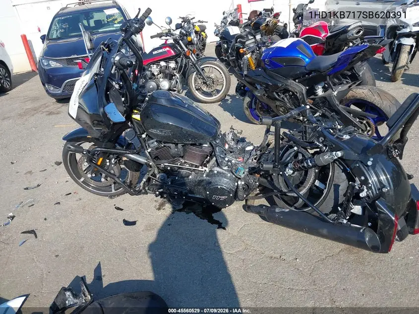2025 Harley-Davidson Flhx VIN: 1HD1KB717SB620391 Lot: 45560529