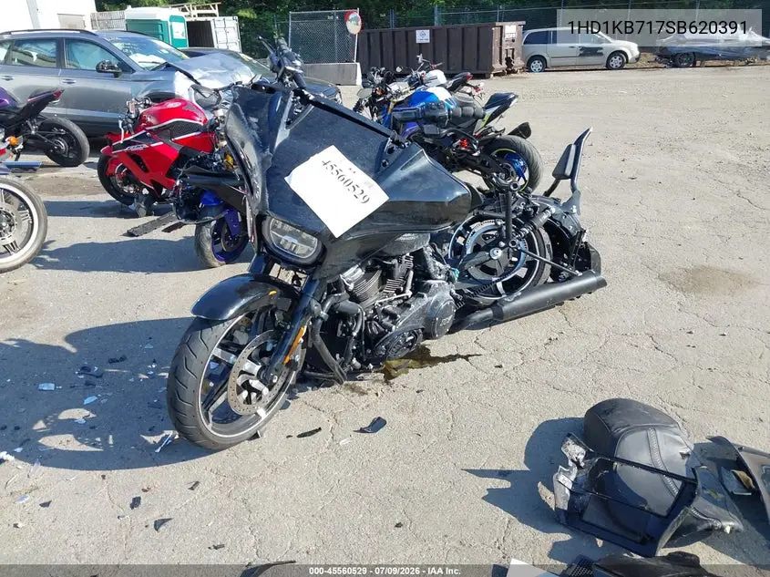 2025 Harley-Davidson Flhx VIN: 1HD1KB717SB620391 Lot: 45560529