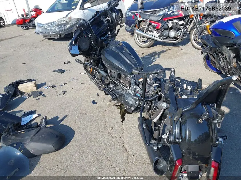 2025 Harley-Davidson Flhx VIN: 1HD1KB717SB620391 Lot: 45560529