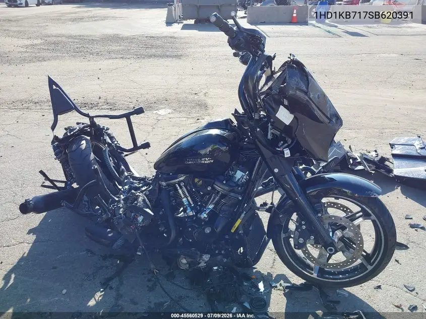 2025 Harley-Davidson Flhx VIN: 1HD1KB717SB620391 Lot: 45560529