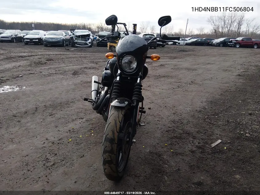 2015 Harley-Davidson Xg750 VIN: 1HD4NBB11FC506804 Lot: 44649717