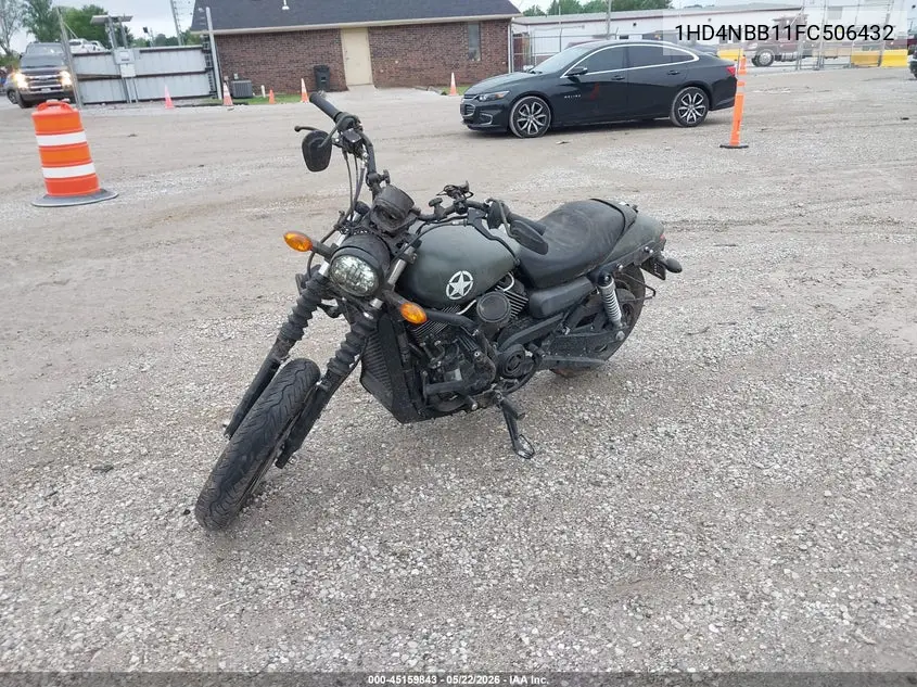 2015 Harley-Davidson Xg750 VIN: 1HD4NBB11FC506432 Lot: 45159843
