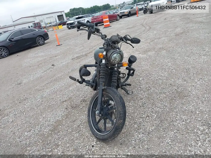 2015 Harley-Davidson Xg750 VIN: 1HD4NBB11FC506432 Lot: 45159843
