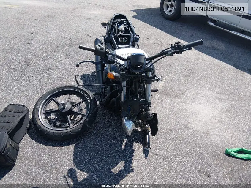 2015 Harley-Davidson Xg750 VIN: 1HD4NBB31FC511891 Lot: 45232266