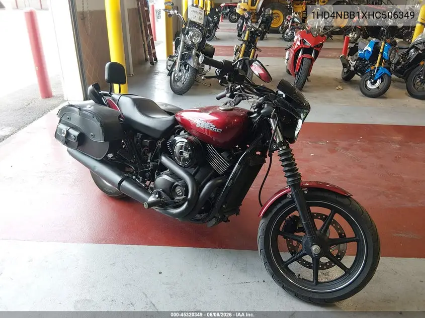 2017 Harley-Davidson Xg750 VIN: 1HD4NBB1XHC506349 Lot: 45320349