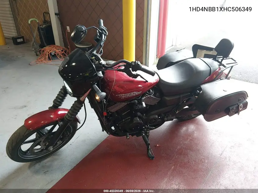 2017 Harley-Davidson Xg750 VIN: 1HD4NBB1XHC506349 Lot: 45320349