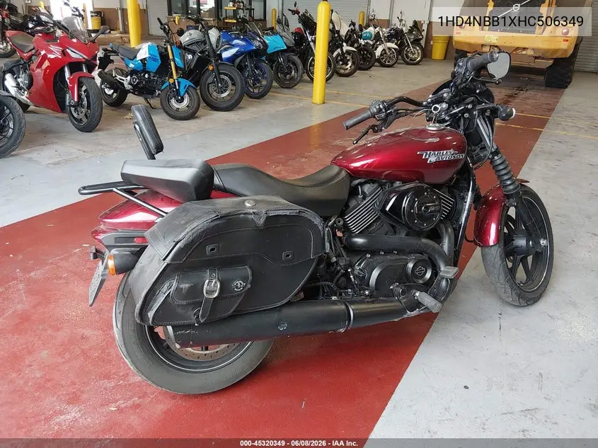 2017 Harley-Davidson Xg750 VIN: 1HD4NBB1XHC506349 Lot: 45320349