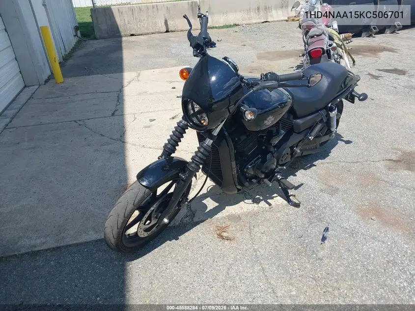 2019 Harley-Davidson Xg500 VIN: 1HD4NAA15KC506701 Lot: 45588284