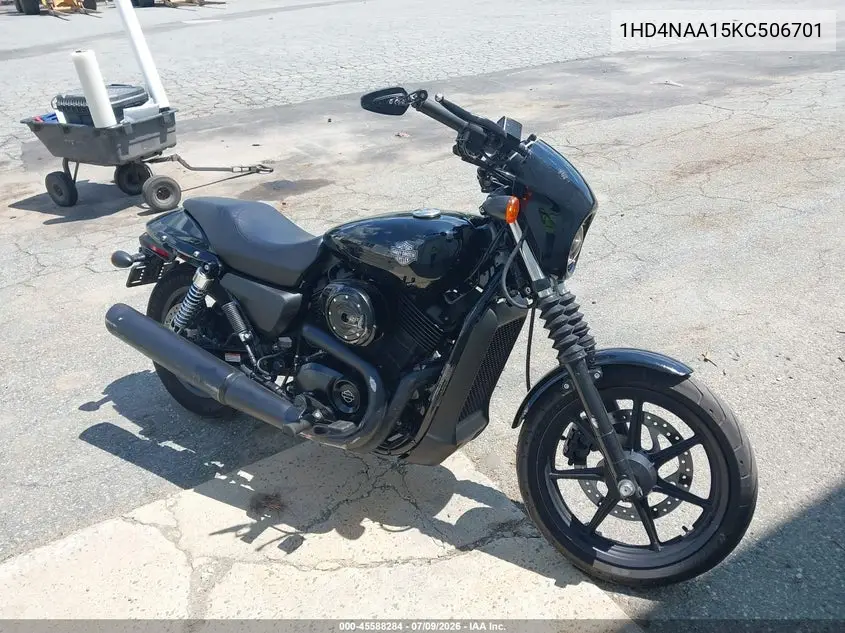 2019 Harley-Davidson Xg500 VIN: 1HD4NAA15KC506701 Lot: 45588284