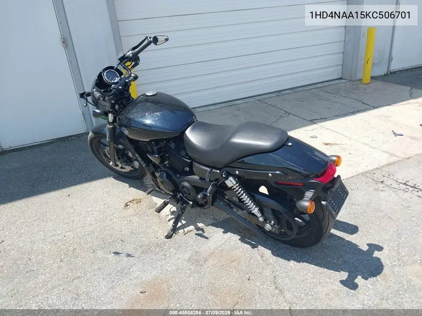 2019 Harley-Davidson Xg500 VIN: 1HD4NAA15KC506701 Lot: 45588284