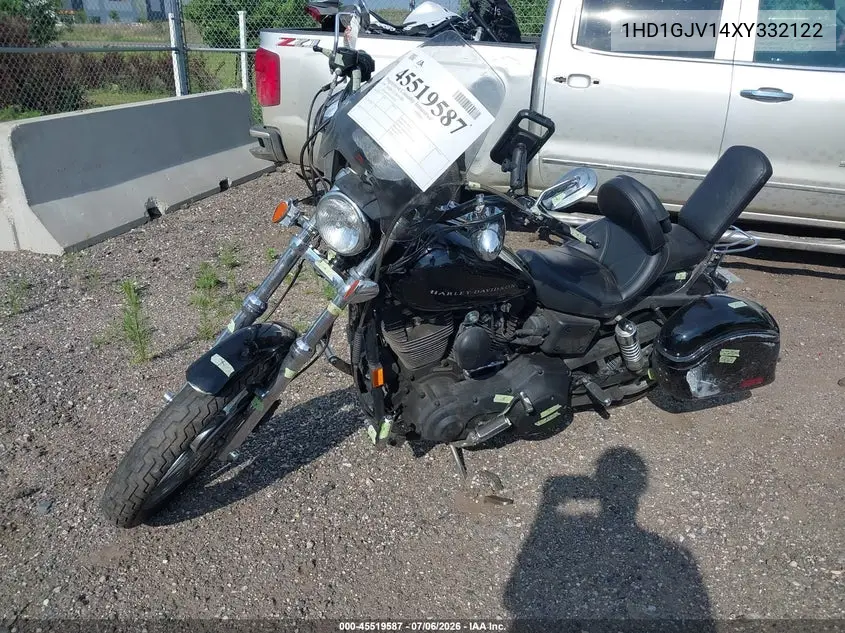 1999 Harley-Davidson Fxdx VIN: 1HD1GJV14XY332122 Lot: 45519587