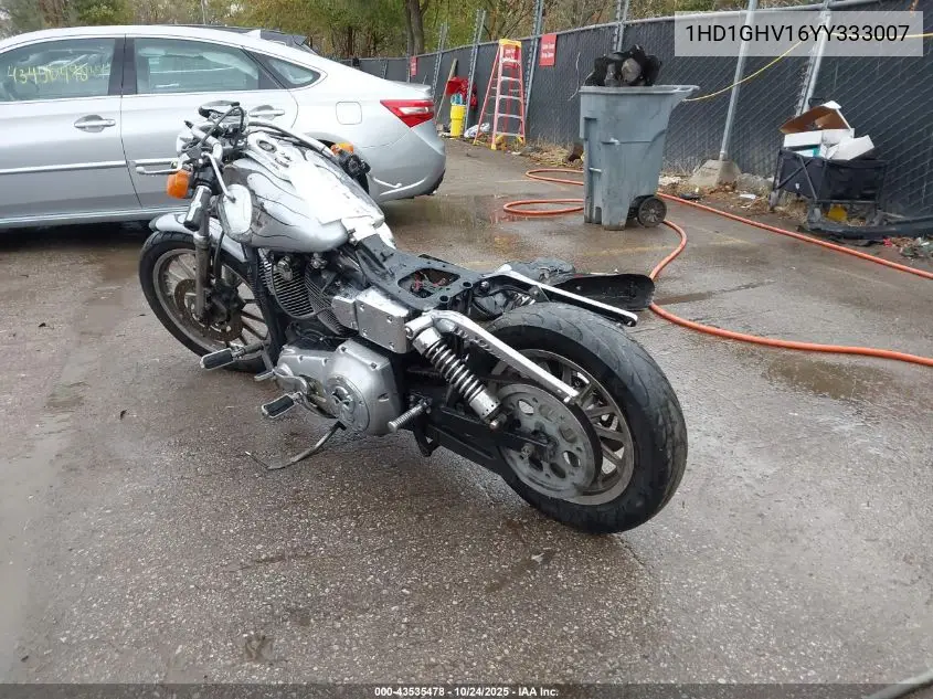 2000 Harley-Davidson Fxd VIN: 1HD1GHV16YY333007 Lot: 43535478