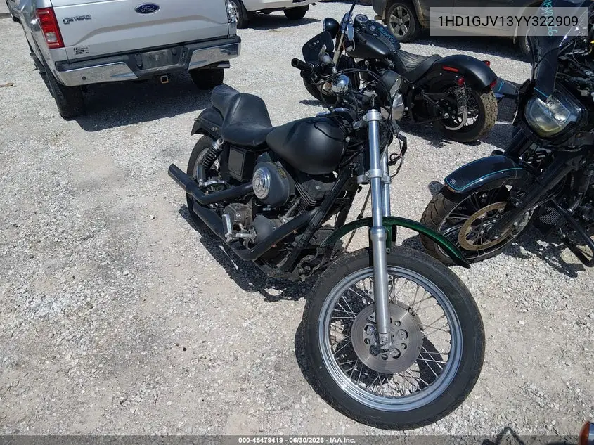2000 Harley-Davidson Fxdx VIN: 1HD1GJV13YY322909 Lot: 45479419