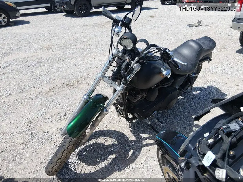 2000 Harley-Davidson Fxdx VIN: 1HD1GJV13YY322909 Lot: 45479419