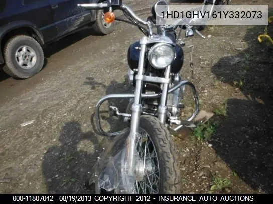 2001 Harley-Davidson Fxd VIN: 1HD1GHV161Y332073 Lot: 11807042