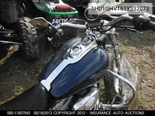 2001 Harley-Davidson Fxd VIN: 1HD1GHV161Y332073 Lot: 11807042